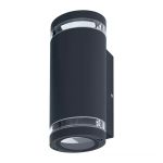 Ledvance Endura Classic Beam Luce Da Parete Grigio Up & Down | Adatto per 2x GU10