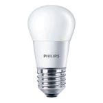 Philips Corepro LED Lustre E27 Sferica Ghiaccio 5W 470lm - 827 Bianco Molto Caldo | Sostitutiva 40W